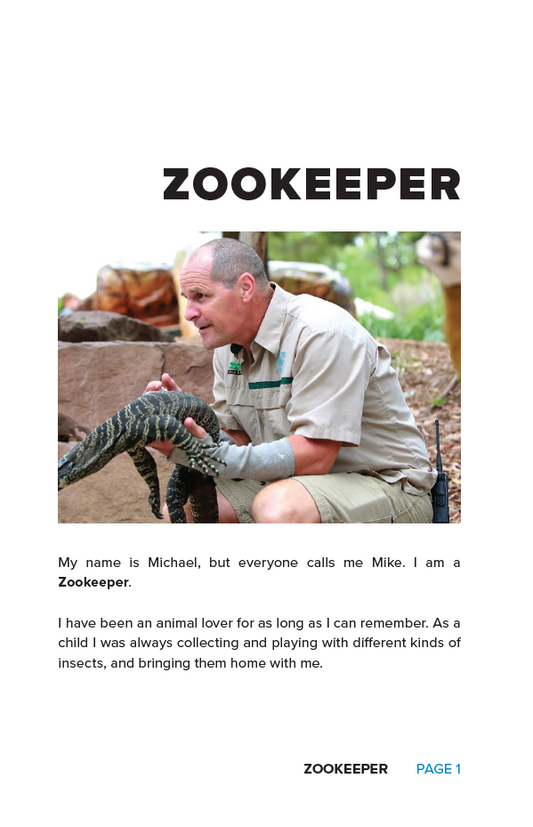 Real People, Real Careers: Zookeeper