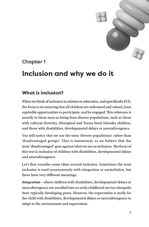 The Inclusive Early Childhood Educator